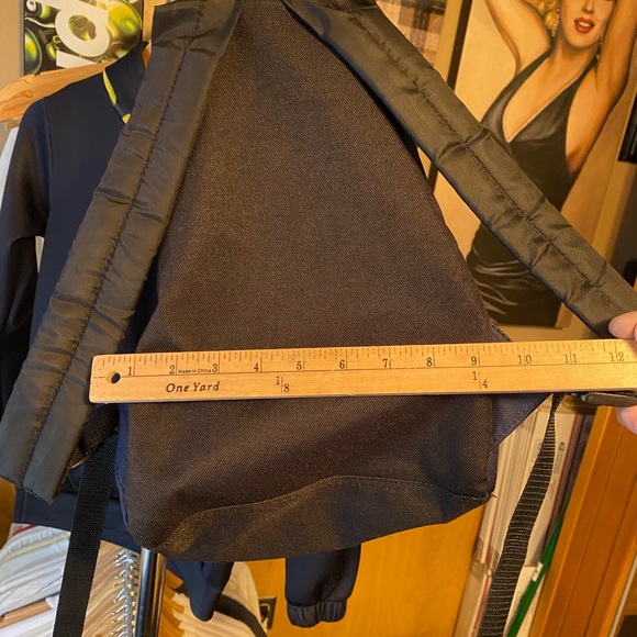 Vintage 90’s flaming Volkswagen logo backpack mini retro GTI JDM golf beetle VW - Picture 5 of 7